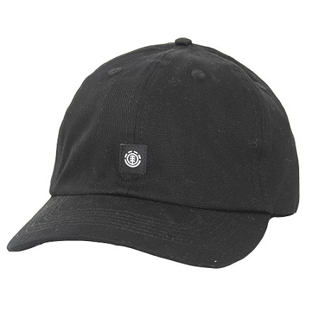 Boné Element Aba Curva Dad Cap Mini Transfer SM27 Preto