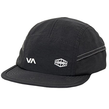 Boné RVCA Aba Reta Geometric SM27 Preto