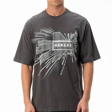 Camiseta Oakley Urbanverse City Dive SS SM27 Dark Grey