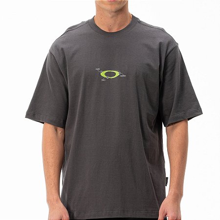 Camiseta Oakley Urbanverse 3D Building SS SM27 Dark Grey
