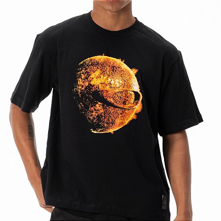 Camiseta Oakley O-Sun SS SM27 Masculina Blackout