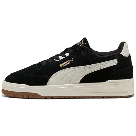 Tênis Puma Shuffle Downtown SD Black/Vapor Gray/Gold