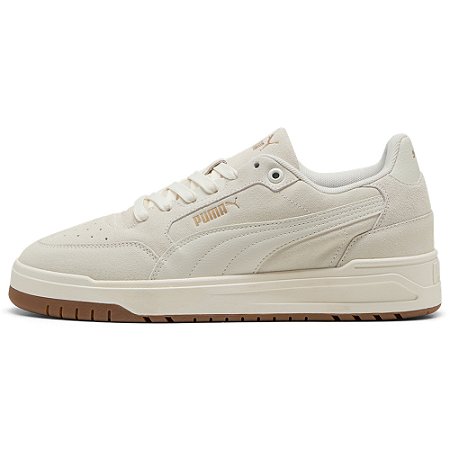 Tênis Puma Shuffle Downtown SD White/Vapor Gray/Gold