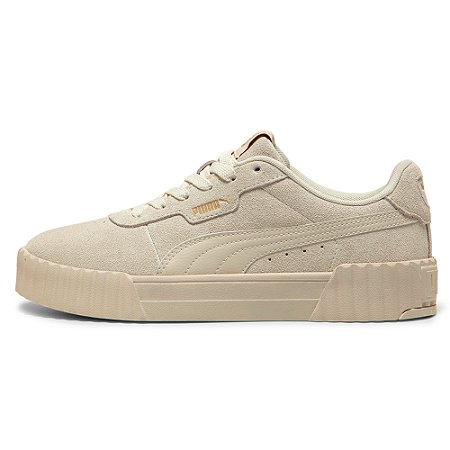 Tênis Puma Carina 3.0 SD BDP Feminino Alpine Snow/Gold