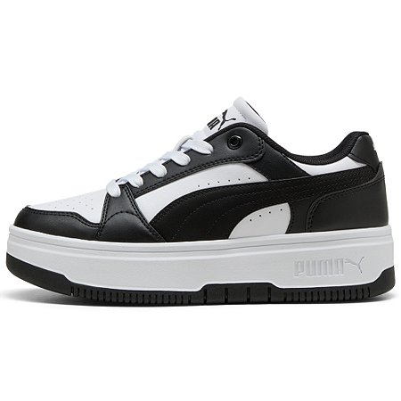 Tênis Puma Rebound Femme Low BDP Feminino White/Black