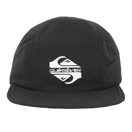 Boné Quiksilver Aba Reta Five Panel Pocket SM27 Preto