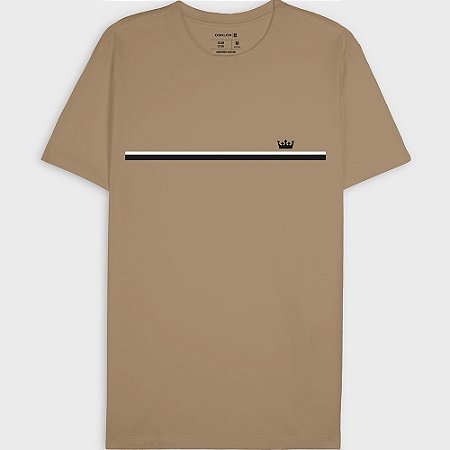 Camiseta Osklen Slim Vintage List Riva Coroa SM27 Craft
