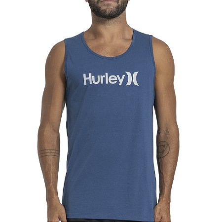 Regata Hurley O&O Solid Oversize SM27 Masculina Marinho
