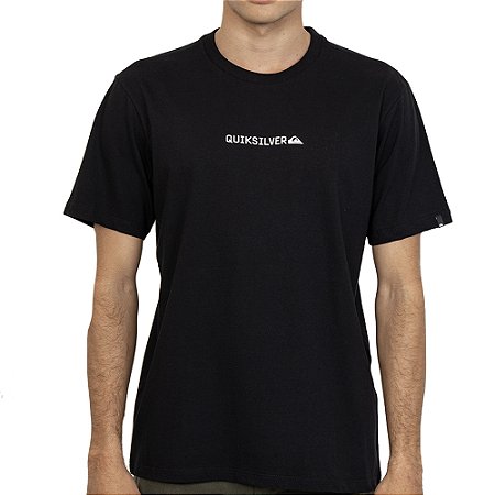 Camiseta Quiksilver Clicker DNA PS SM27 Masculina Preto