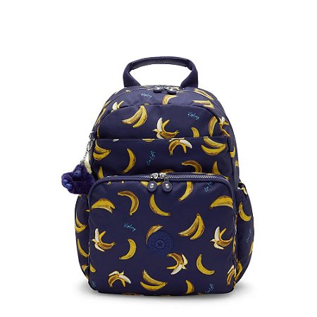Mochila Kipling Maisie Baby Banana Prt