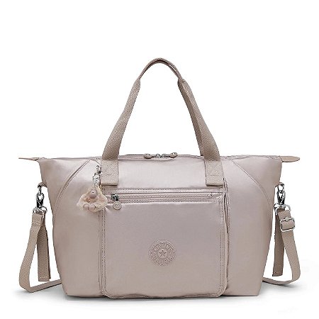 Mochila Kipling New Art M Babybag Tiny Metal Glow