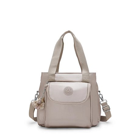 Mochila Kipling Nappisac Tiny Metal Glow
