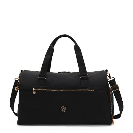 Sacola de Mão Kipling Dulcie Blush Gold Blck