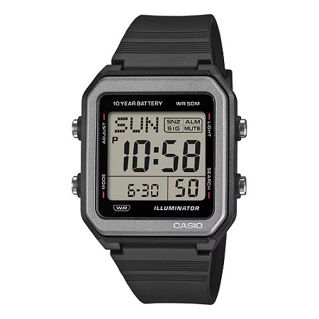 Relógio Casio Standard W-221H-1AVDF Preto