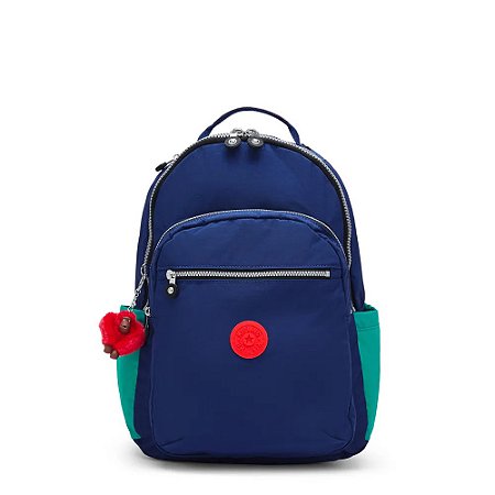 Mochila Kipling Seoul Escape Blue Bl