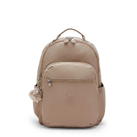 Mochila Kipling Seoul Tan Beige