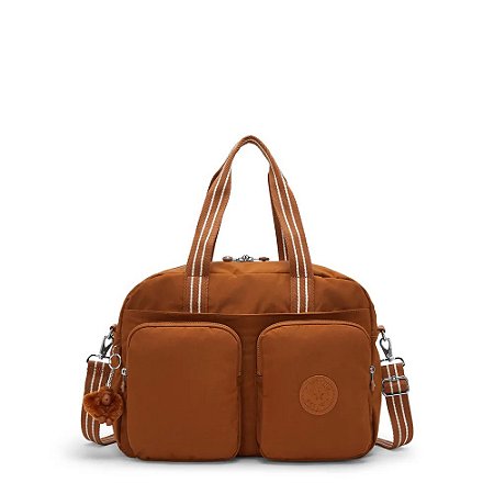 Sacola de Mão Kipling Defea Xl Stylish Mokka