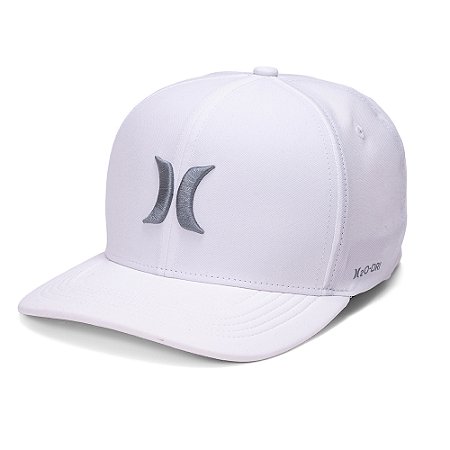 Boné Hurley Aba Curva Icon SM27 Branco