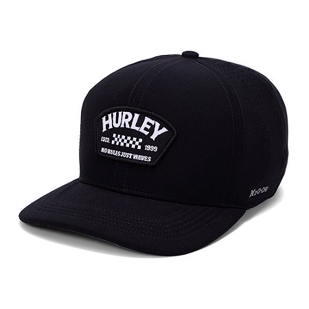 Boné Hurley Aba Curva No Rules 2 SM27 Preto