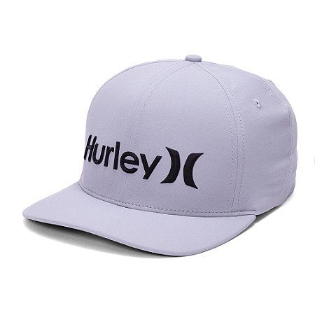 Boné Hurley Aba Curva Soft SM27 Cinza