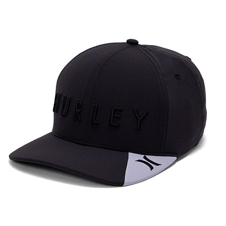 Boné Hurley Aba Curva Side Point SM27 Preto