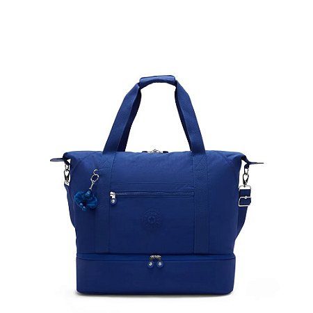 Sacola de Viagem Kipling Art M Weekender Diamond Wave Em