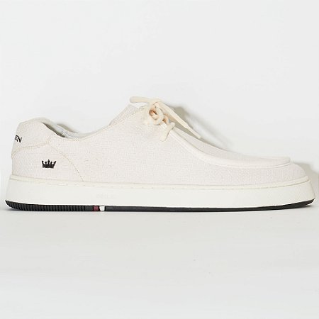Tênis Osklen Soho Joatinga Lona Trame Masculina Off White