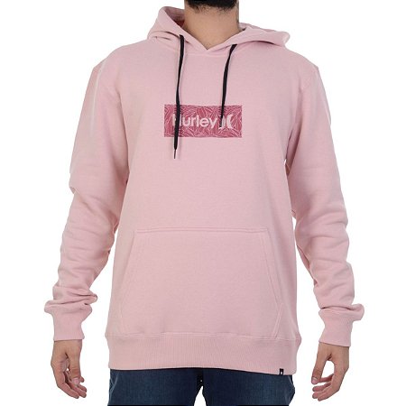 Moletom Hurley Flower Box Rosa - Radical Place - Loja Virtual de Produtos Esportivos