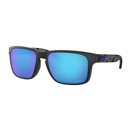 Óculos de Sol Oakley Holbrook Matte Black Prizmatic W/ Prizm Sapphire Polarized