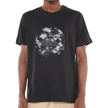 Camiseta Quiksilver Quick Circled Preta