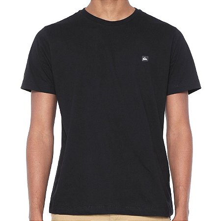 Camiseta Quiksilver Slim Transfer Preta