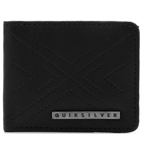 Carteira Quiksilver Geo Wallet II Preta