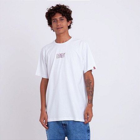 Camiseta Element Oversize Branca