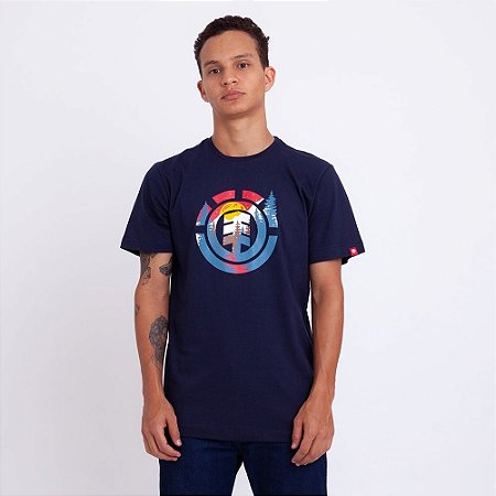 Camiseta Element Moon Icon Azul Marinho