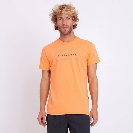 Camiseta Billabong Union Laranja
