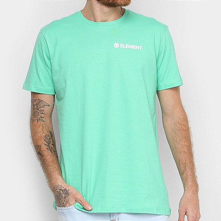 Camiseta Element Blazin Chest Verde Neon