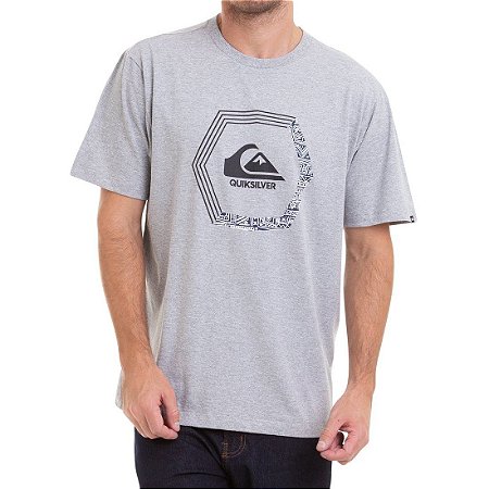 Camiseta Quiksilver Blade Dream Cinza Mescla