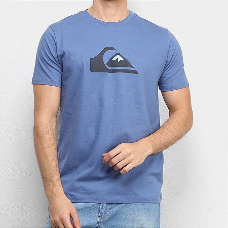 Camiseta Quiksilver Comp Logo Color Azul