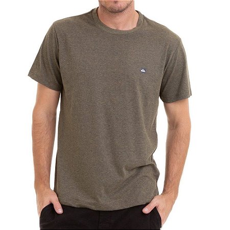 Camiseta Quiksilver Chest Transfer Color Verde