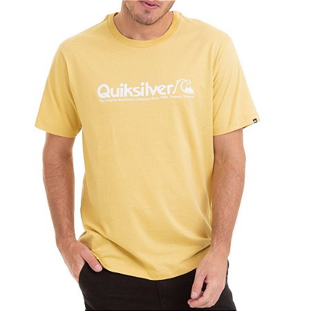 Camiseta Quiksilver Modern Legends Amarela