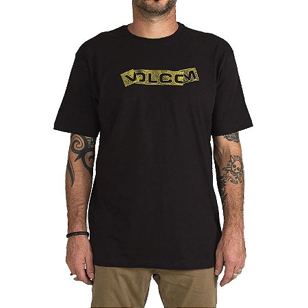 Camiseta Volcom Silk Fooled Preta