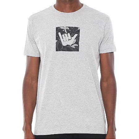 Camiseta Hang Loose Silk Monstera Cinza