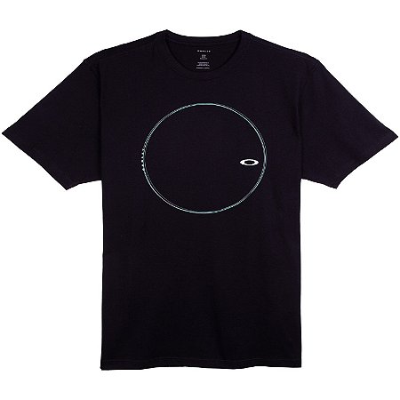Camiseta Oakley Spining Geometric Preta