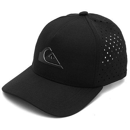 Boné Quiksilver Snap Laser BR Preto