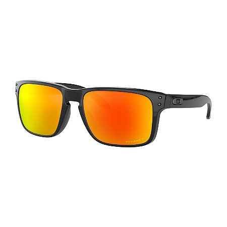 Óculos de Sol Oakley Holbrook Polished Black W/ Prizm Ruby Polarized