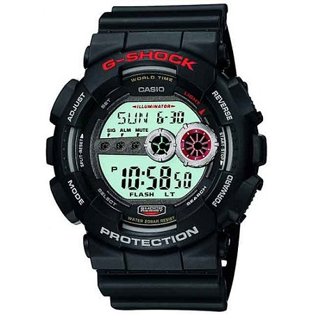 Relógio G-Shock GD-100-1ADR Preto
