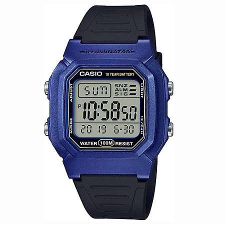 Relógio Casio Standard W-800HM-2AVDF Azul