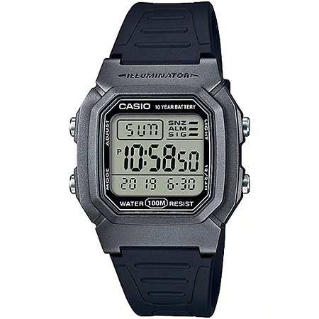 Relógio Casio Standard W-800HM-7AVDF Cinza