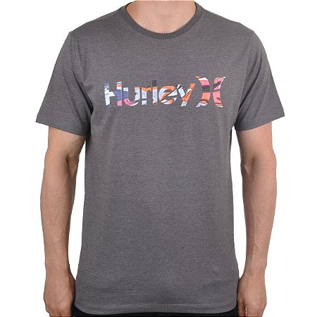 Camiseta Hurley Silk O&O Voodoo Cinza