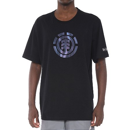 Camiseta Element Twists Logo Preta